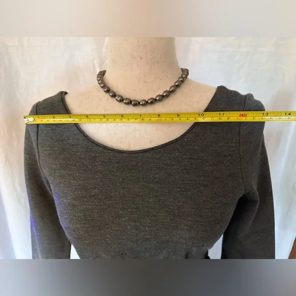 KATE SPADE DRESS SALE!!!! Kate Spade ♠️ NY Magdalena Gray Ponte Dress Sz 2 - Picture 15 of 16